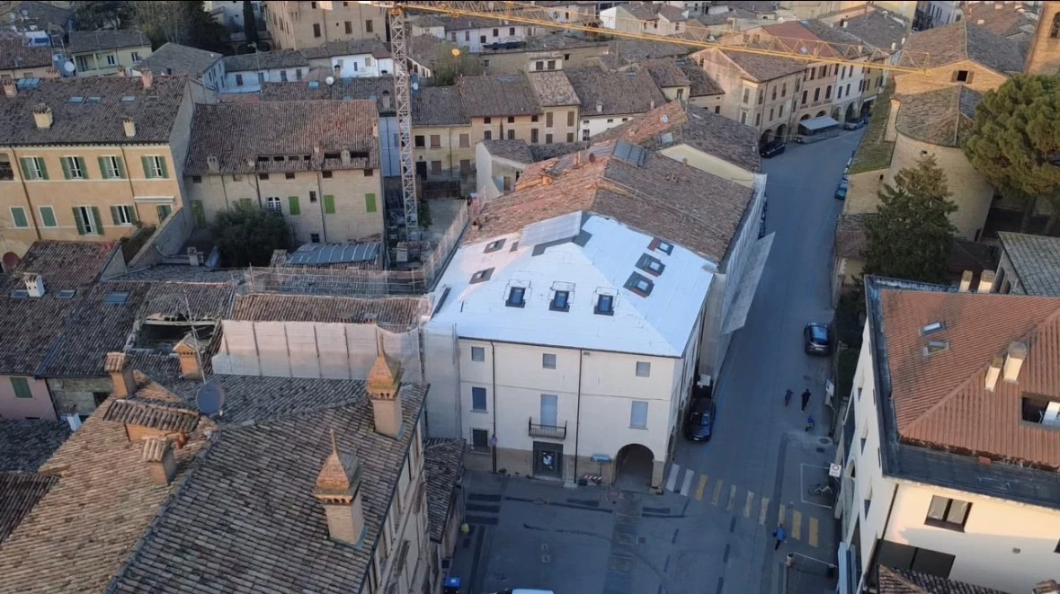 Intervento di rigenerazione urbana nel centro storico di Bagnacavallo